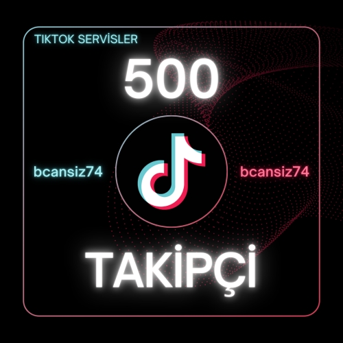  ⭐ Kaliteli, 500 TikTok Takipçi